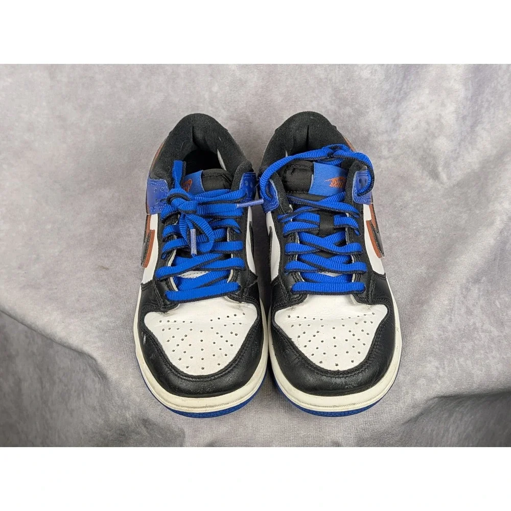 Nike Dunk Low GS Game Royal Black White HF0570-100‎ Kids Size 3.5Y